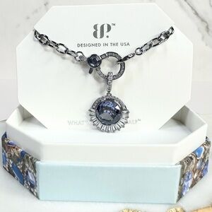 Bomb Party December 2024 Tanzanite Necklace RBP8505 NWT